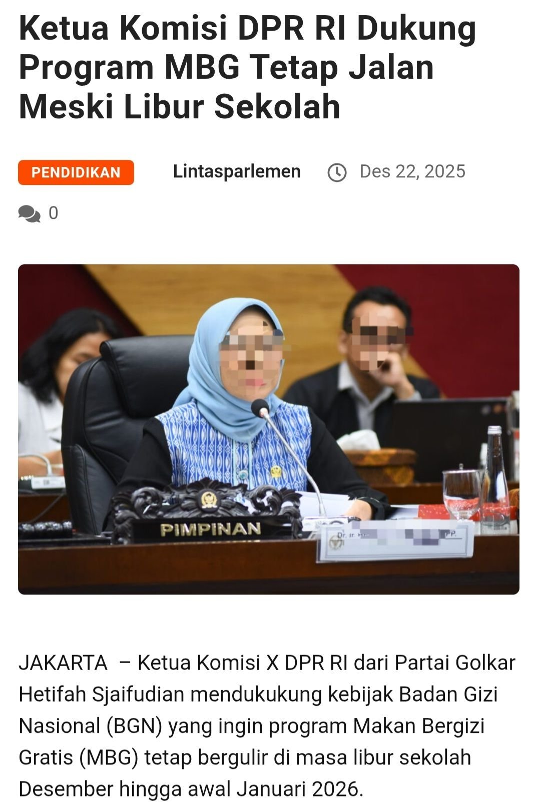 SEHAT-SEHAT YA RAKYAT INDONESIA